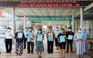 Nhiều bệnh nhân có bệnh lý nền ở Đà Nẵng, Quảng Nam khỏi COVID-19
