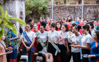 Thí sinh Hoa hậu Du lịch Thế giới 2022 trải nghiệm và quảng bá làng gốm Bát Tràng