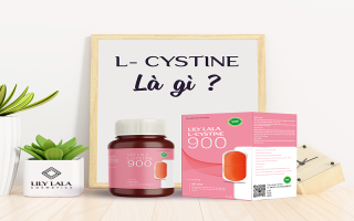 Ra mắt Viên uống L-cystine 900 mờ nám, trắng da chống lại quá trình lão hóa