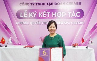 Lễ ký kết hợp tác giữa Chuỗi nhượng quyền thương hiệu Spa Cerabe và Đại lý Trần Thị An.